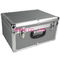 Custom Silver Aluminum Carrying Case 90 Degree Open For Tool Packing