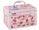 Aluminum Beauty Cases Pink Hair Dressing Boxes With Lock
