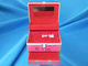 Multi - Purpose Aluminium Cosmetic Case Red Lining Inside L 220 X W 150 X H 180mm