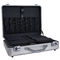 Custom Silver Attache Case , Moistureproof Aluminium Laptop Briefcase