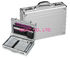 Portable Slim Aluminium Briefcase , Aluminum Locking Briefcase Wear Resistant