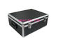 Custom Black Aluminum DVD Storage Case Wear Resistant L 360 X W 220 X H 180mm