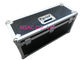 Black Aluminum Custom Flight Cases / Equipment Carrying Cases For Carry Tool