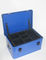 Customized Painting Aluminum Storage Case With 1.0mm Thickness Aluminum Panel In Blue Color