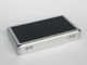 Silver Small Aluminum Hard Case With 180 Degree Open Easy Transport