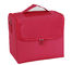Professional Beauty Bag With Zipper Makeup Train Case With Shoulder Strap