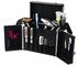 Aluminum Hairdresser Case With Trolley Aluminum Grooming Case With Trolly In Black