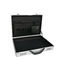 Funtional Aluminum Attache Case With Two Locks Silver ABS Pilot Case For Business