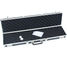 Long Aluminum Snooker Case Black Pool Case For Cue Wave Foam Glued Aluminum Cue Case