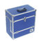 Light Weight Aluminum Viynl Records Storage Case Blue ABS CD Box For DVD And Accessories