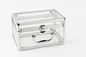 Customized Aluminum Acrylic Box, Aluminum Transparent Show Cases Aluminum Transparent Acrylic Display Box
