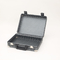 Aluminum Molded Suitcase For Men Metal Gray Carrying Box