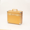 Aluminum Carry Case Molded Hard Box Gold Empty