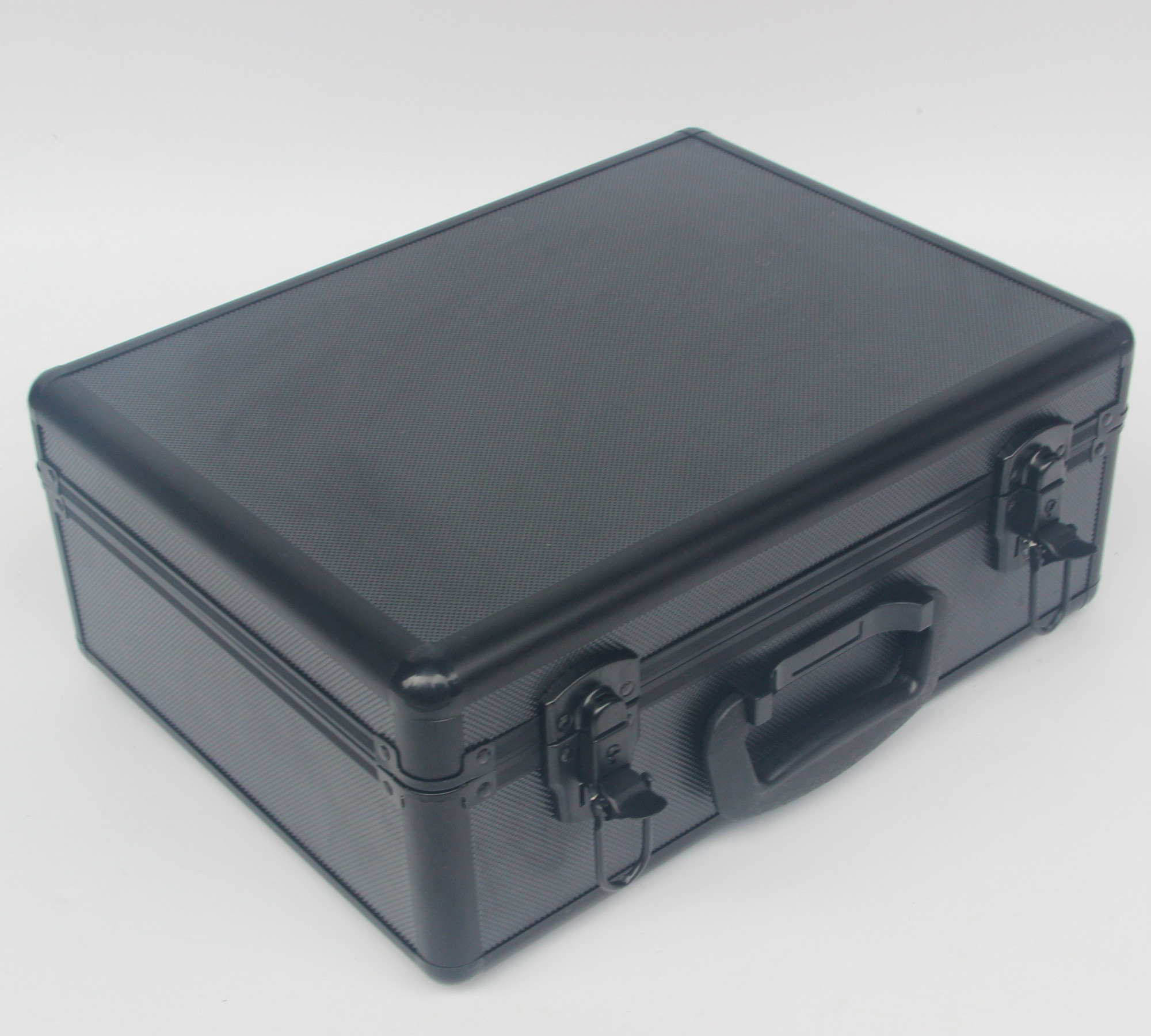 ABS Shinny Black Aluminum Camera Case , Professional Aluminum Camera