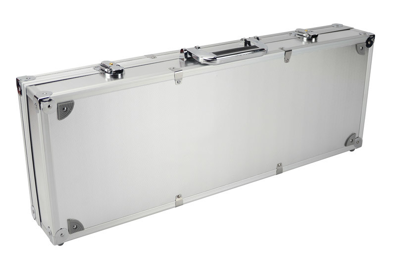 Large Aluminum Tool Equipment Case With PE Foam Silver Tool Storage Box