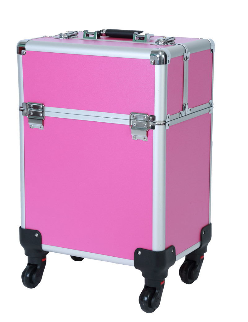 Portable Rolling Pro Makeup Cases,Rolling Cosmetic Organizer
